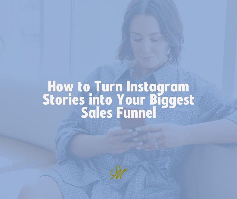 Shannon McKinstrie Instagram Stories Sales Funnel